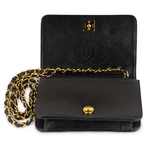 square wallet on chain chanel|vintage Chanel wallet on chain.